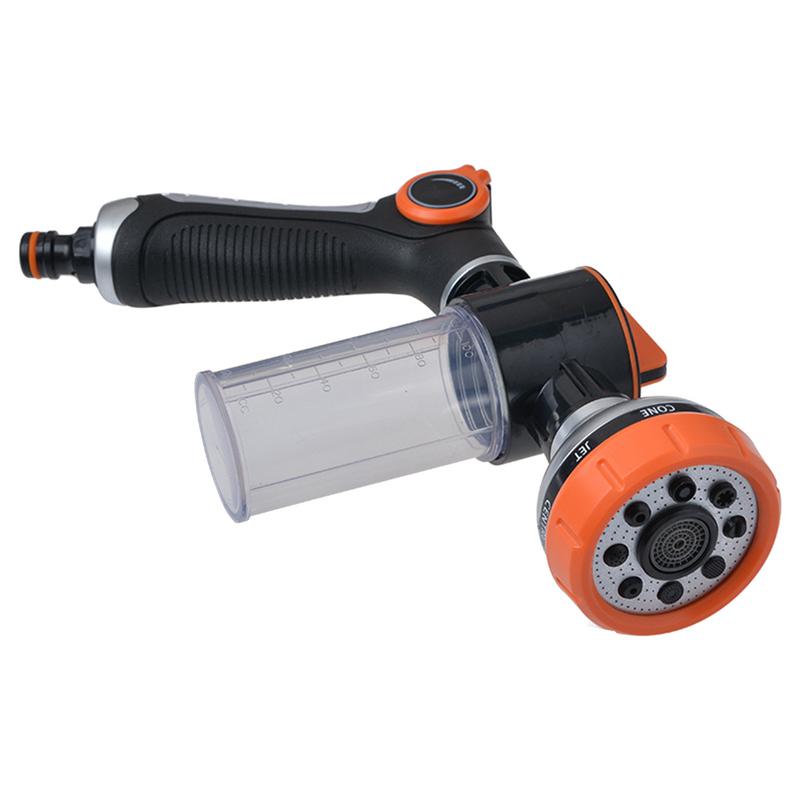 Garden Hose Nozzle - Насадка-распылитель для садового шланга, 8 режимов