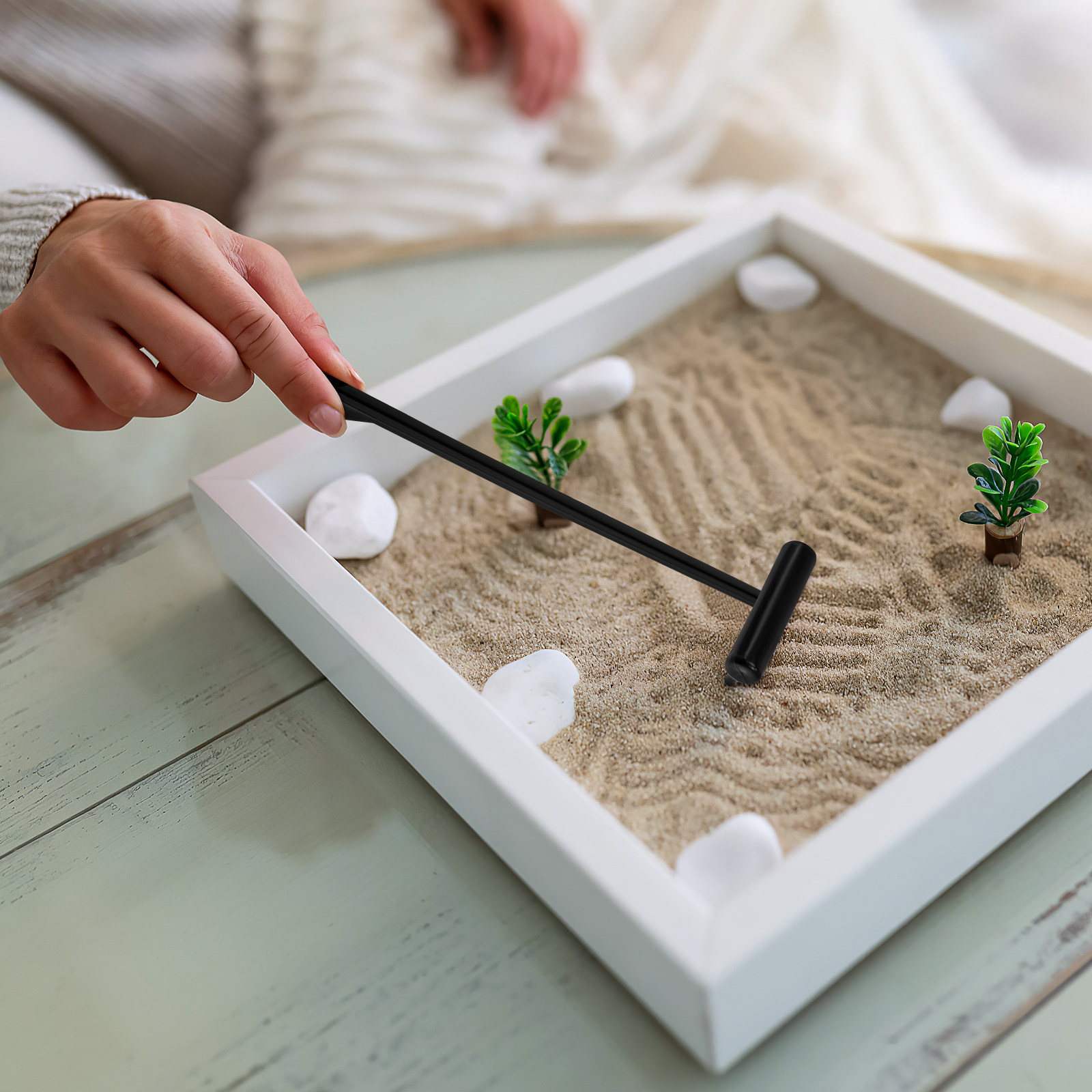 Zen Gardening Tools - Набор из 6 мини-инструментов для садовых