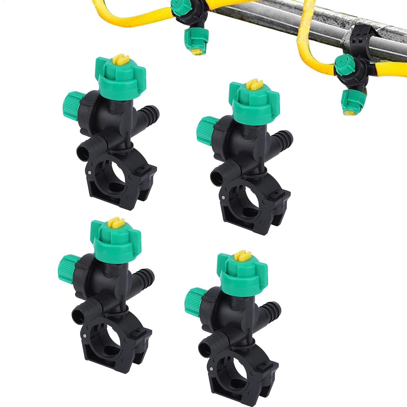 Garden Hose Nozzle - Форсунки для туманообразования, 4 шт., веерообразные,