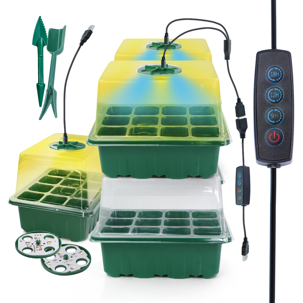 Seed Starter Trays - Светодиодные детские горшки с подсветкой для