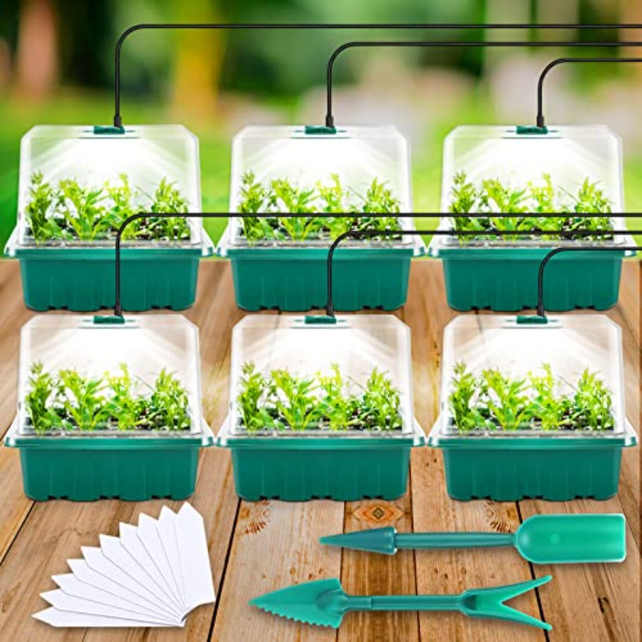 Seed Starter Trays - Набор для проращивания семян с подсветкой,