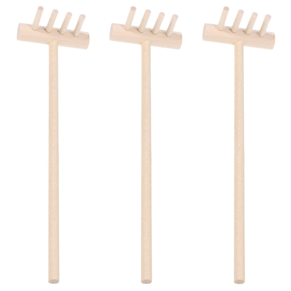 3 шт., бамбуковый мини-грабли, – обзор и цена Zen Gardening Tools