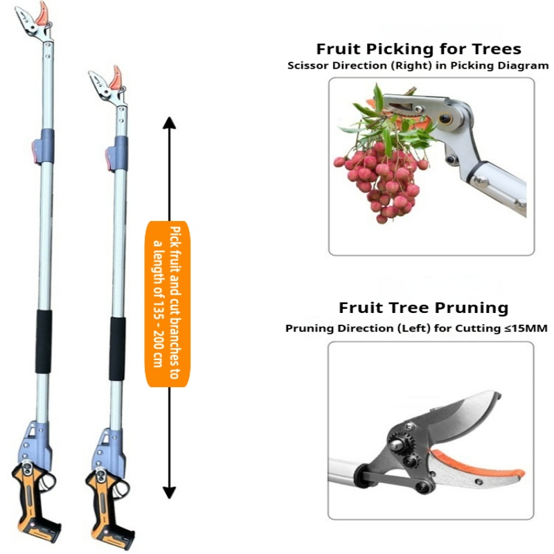 Электрические секаторы-высотор – обзор и цена Gardening Tools Cutter