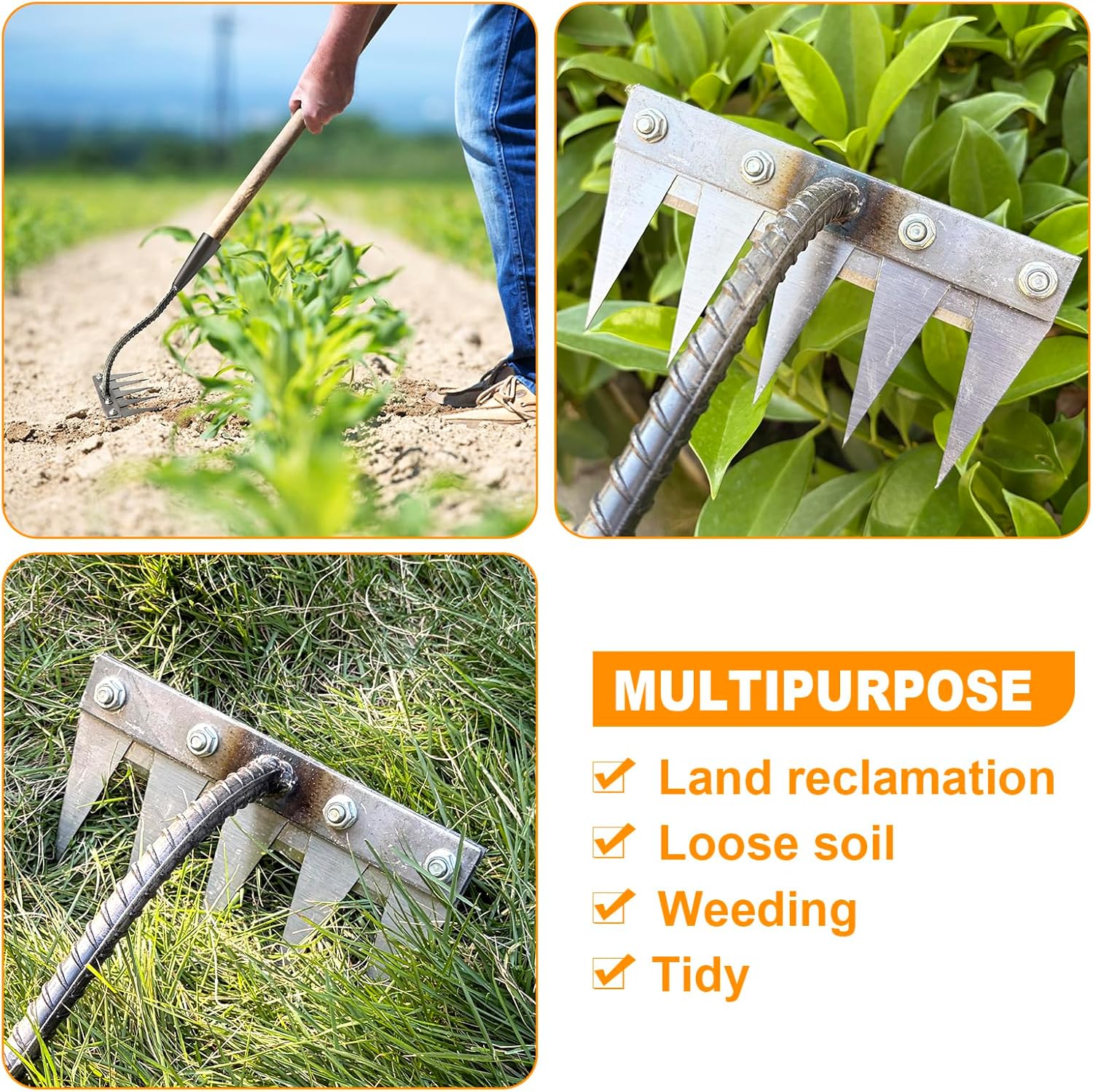 5/6/7/8 зубьев, железная садов – обзор и цена Gardening Tools Hoe