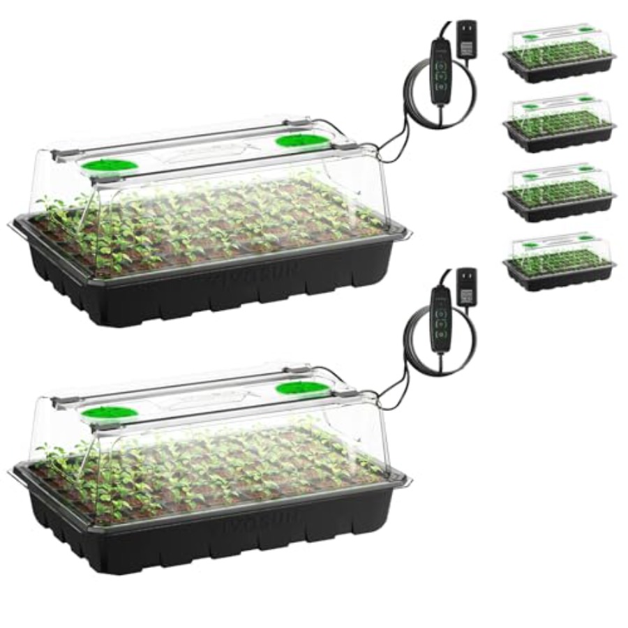 Набор из 6 поддонов для рассад – обзор и цена Seed Starter Trays