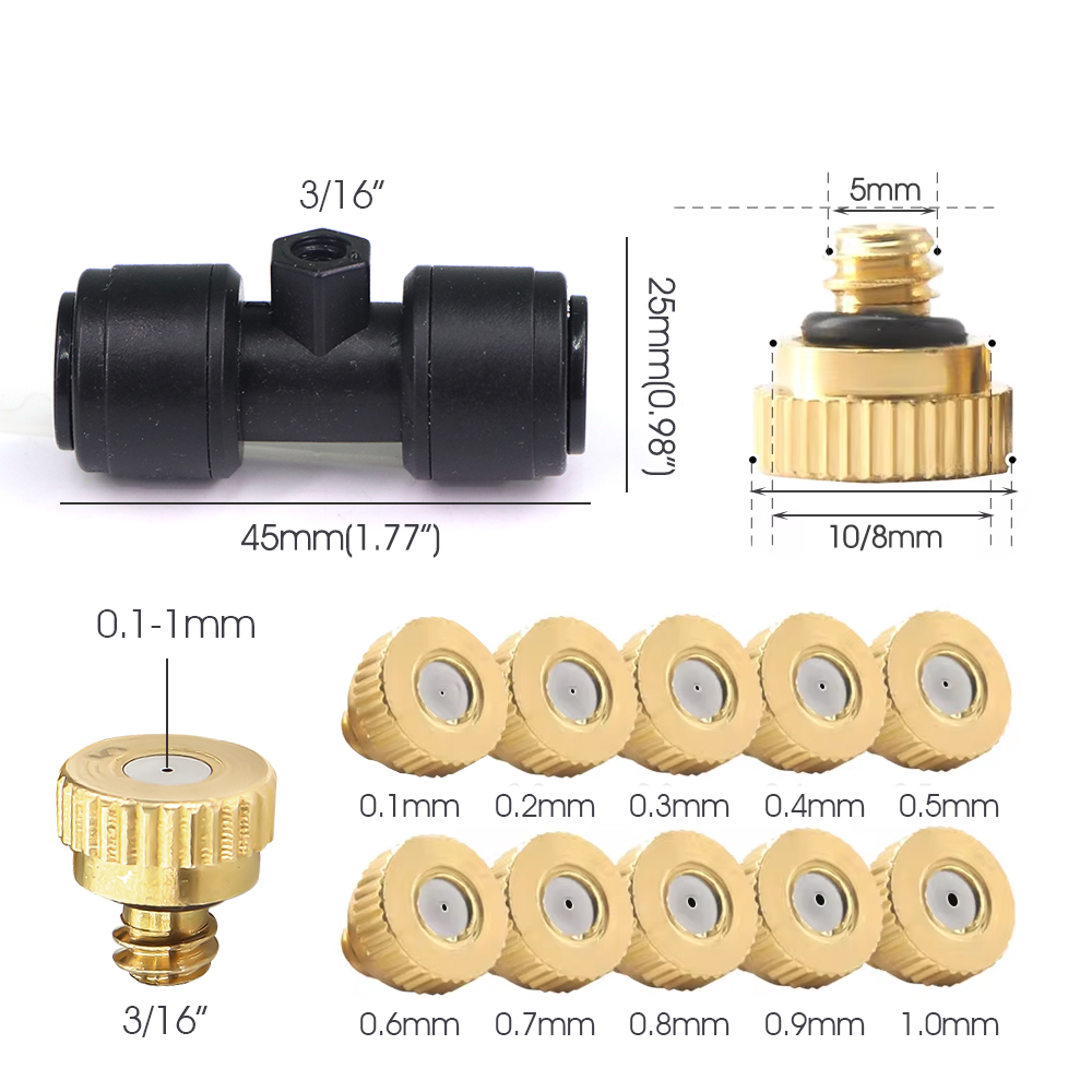 Латунная распылительная насадк – обзор и цена Garden Hose Nozzle