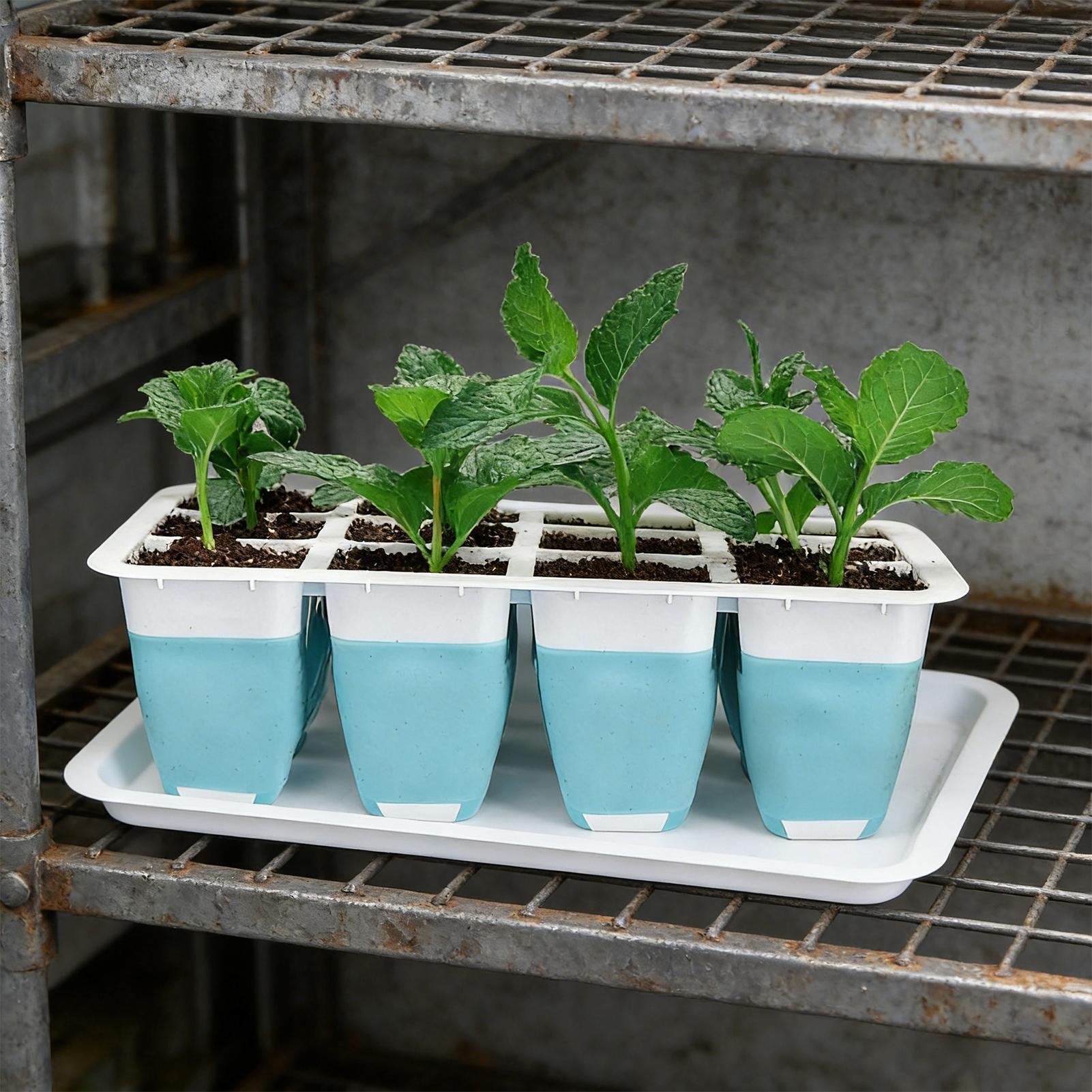 Набор из 5 силиконовых лотков  – обзор и цена Seed Starter Trays
