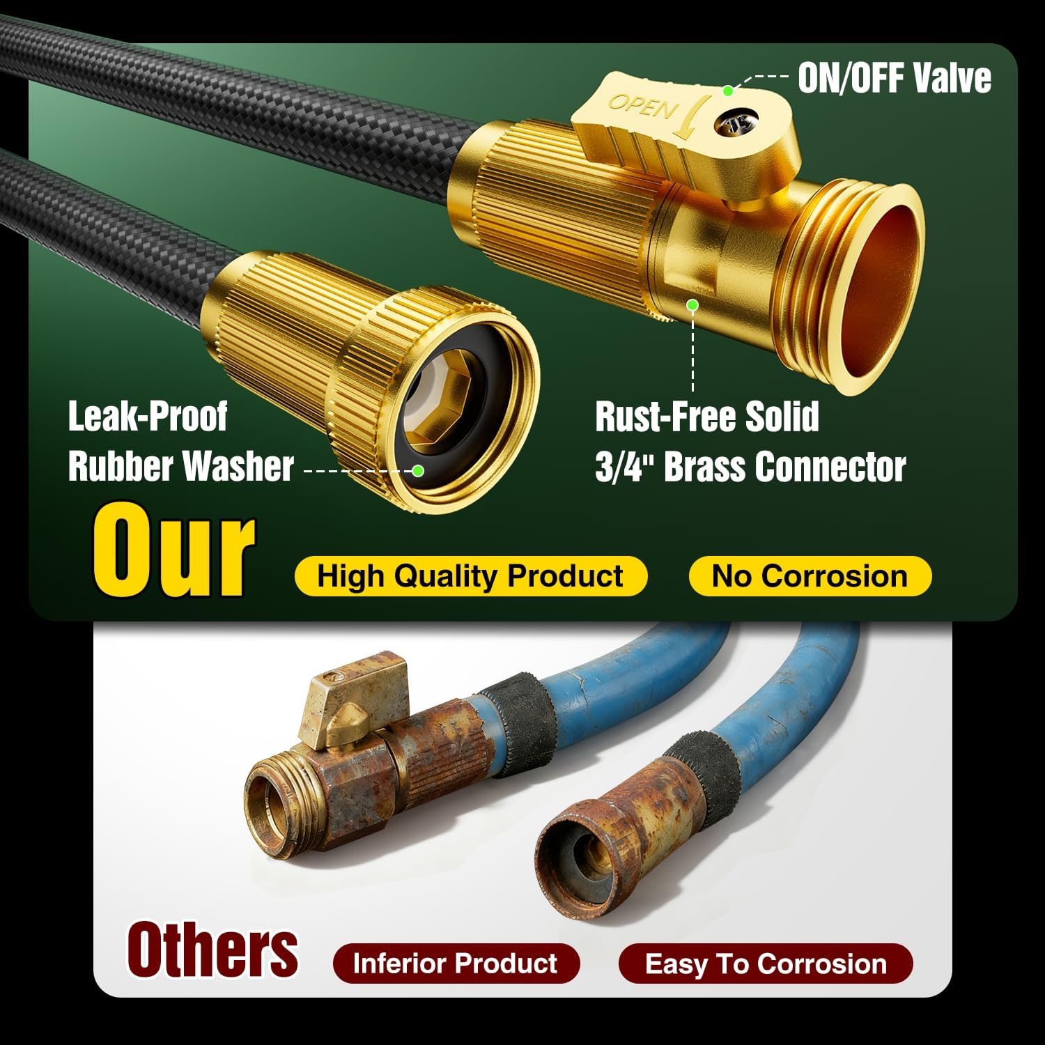 Садовый шланг 30 м (100 футов) – обзор и цена Garden Hose Nozzle