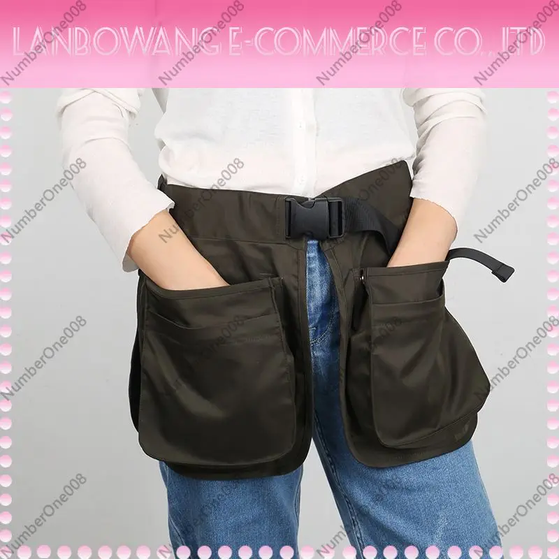 Полудлинный холщовый фартук с  – обзор и цена Gardening Tools Bag