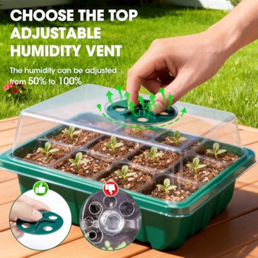 Набор из 5 лотков для рассады  – обзор и цена Seed Starter Trays