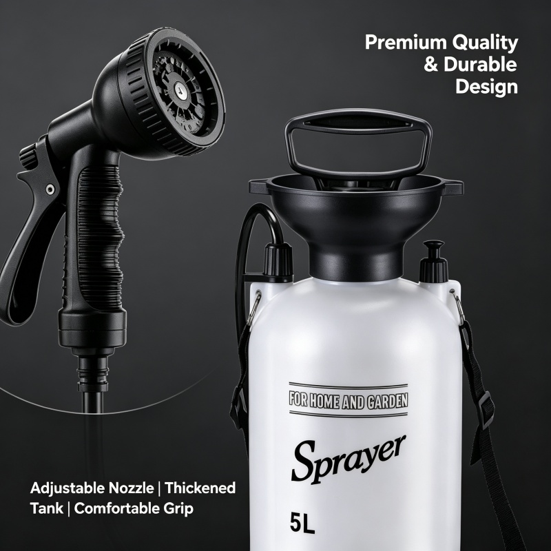Портативный душ для кемпинга 5 – обзор и цена Garden Hose Nozzle